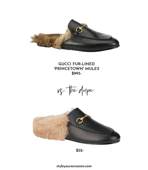 gucci mules dupe white|gucci loafer mules.